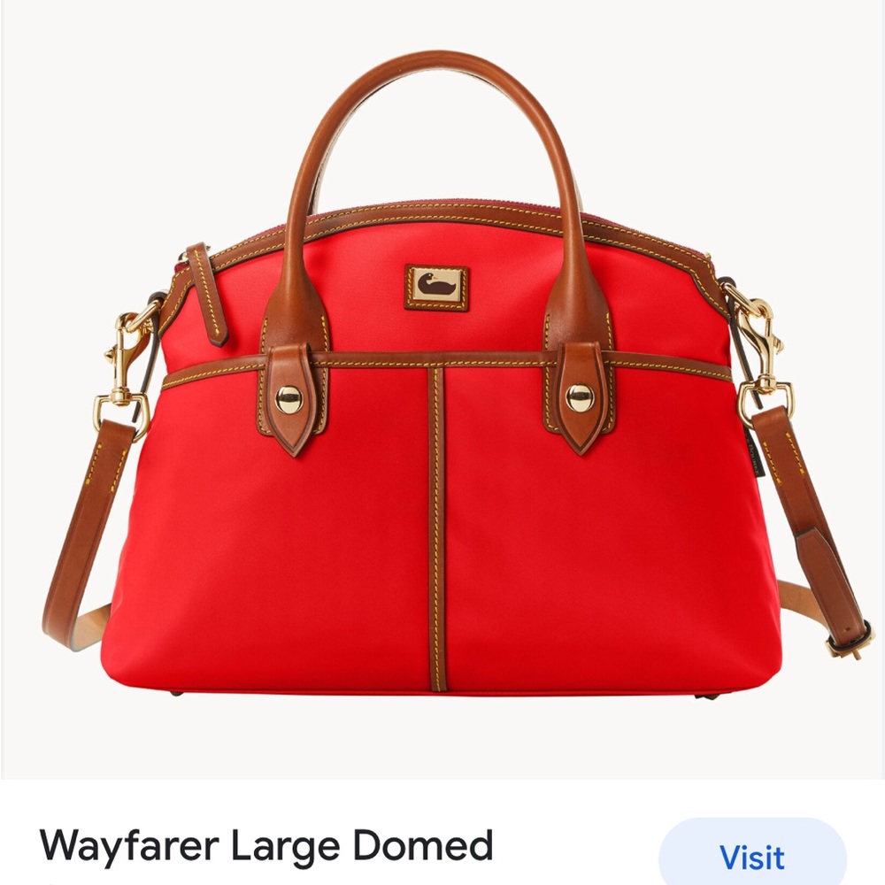 *Dooney and Bourke NWOT domed satchel